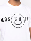 T-shirt 50 smile print moschino coture