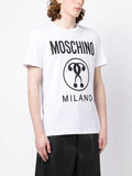 T-shirt carryover double question mark moschino