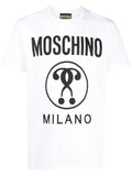 T-shirt carryover double question mark moschino