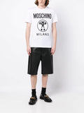 T-shirt carryover double question mark moschino