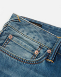 Jeans carrot-fit graffiti daruma EVISU