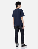 Jeans in denim grezzo fit carrot seagull off-white EVISU