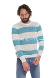 Maglia Girocollo in Lino Stripe