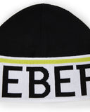 BERRETTO NERO CON LOGO