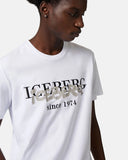 T- shirt Stampa Logo Heritage Iceberg 1974