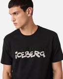 T-Shirt Stampa Logo Heritage Iceberg 1974