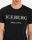 T-shirt con Logo Heritage Nera