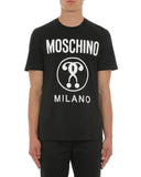 T-Shirt Carryover Double Question Mark Moschino