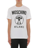 T-shirt carryover double question mark moschino