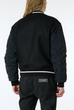 BOMBER NERO CON LOGO