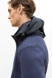 SAZBI HOODED SWEATSHIRT DEEP NAVY