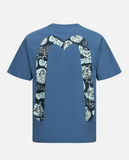 T-shirt Graffiti daruma daicock print EVISU